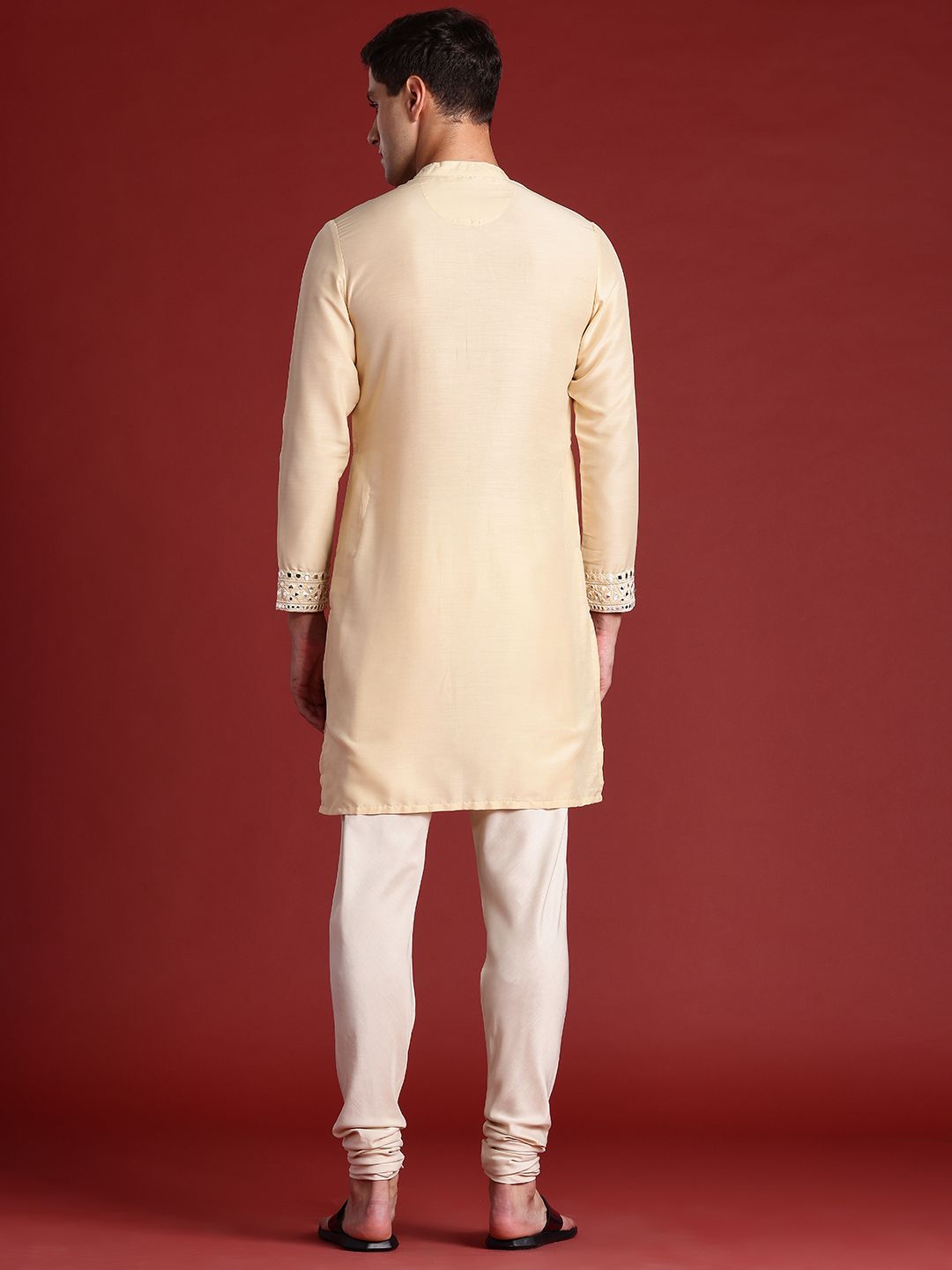 Anouk Embellished Straight Kurta