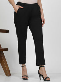 W Women Mid-Rise Slim Fit Regular Trouser