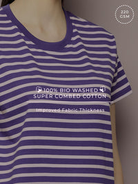 Dillinger Women Yarn Dyed Boxy T Shirt