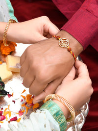 Voylla Om Rudraksha Benang Manik Rakhi