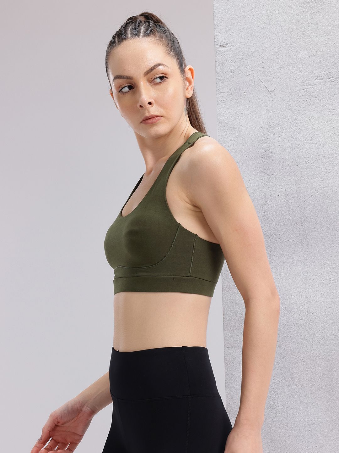 HRX by Hrithik Roshan Half Coverage Heavily Padded Lifestyle Bra