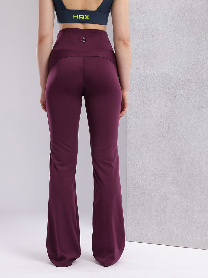 HRX by Hrithik Roshan Women Rapid-Dry Flared Yoga Tights