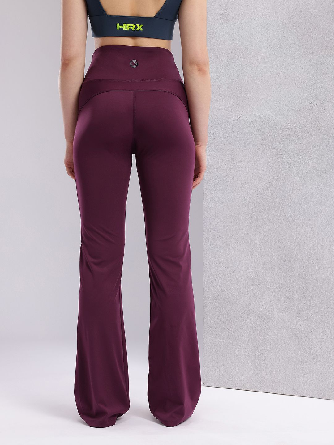 HRX by Hrithik Roshan Women Rapid-Dry Flared Yoga Tights