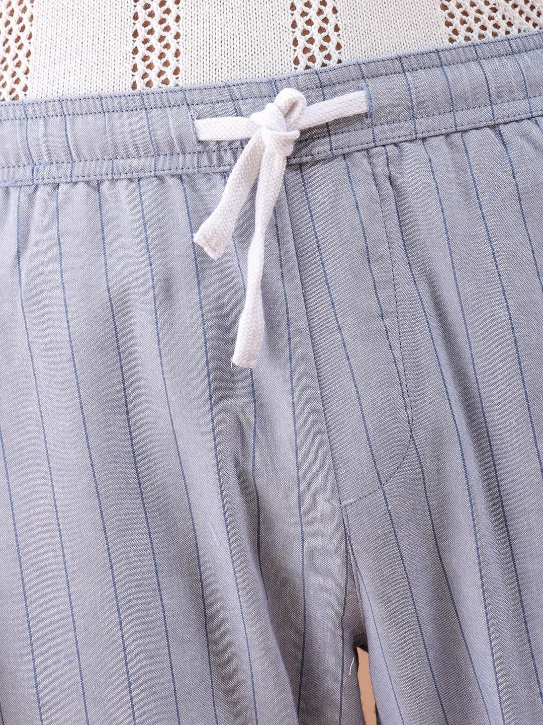 The Indian Garage Co Mid-Rise Striped Trouser