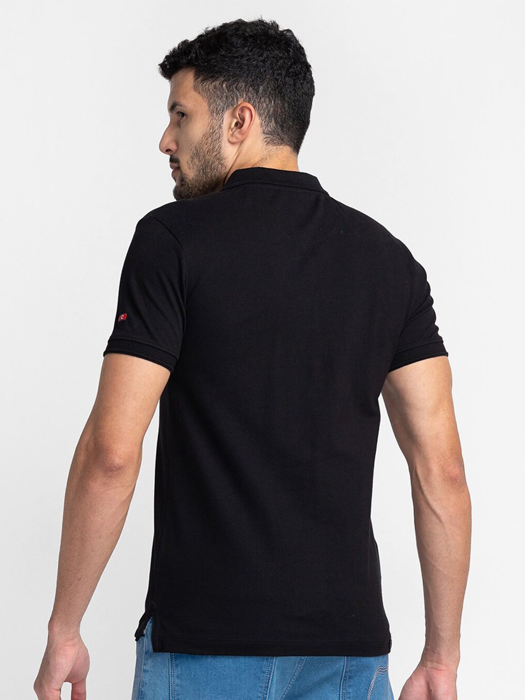 Being Human Polo Collar Cotton T-shirt