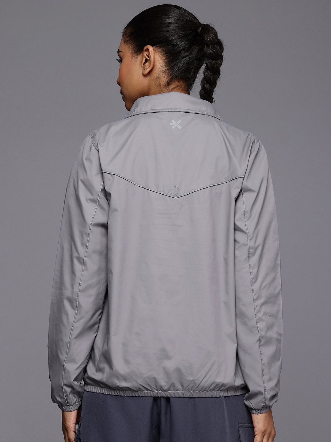 HRX by Hrithik Roshan Rapid-Dry Antimicrobial Running Sporty Jacket