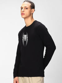 Bewakoof Men Graphic Printed Round Neck Cotton Spider-Man T-shirt