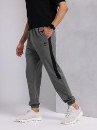 HRX oleh Hrithik Roshan Men Lifestyle Joggers dengan Panel Kontras