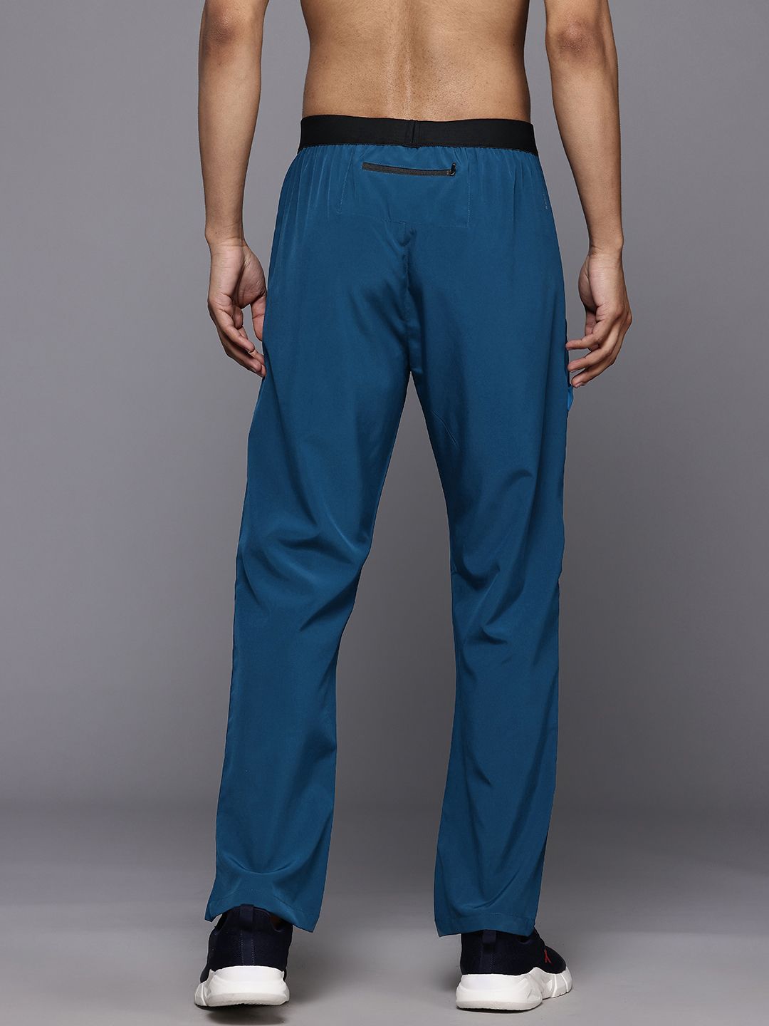 HRX by Hrithik Roshan Men Rapid-Dry Running Track Pants with Reflective Detail
