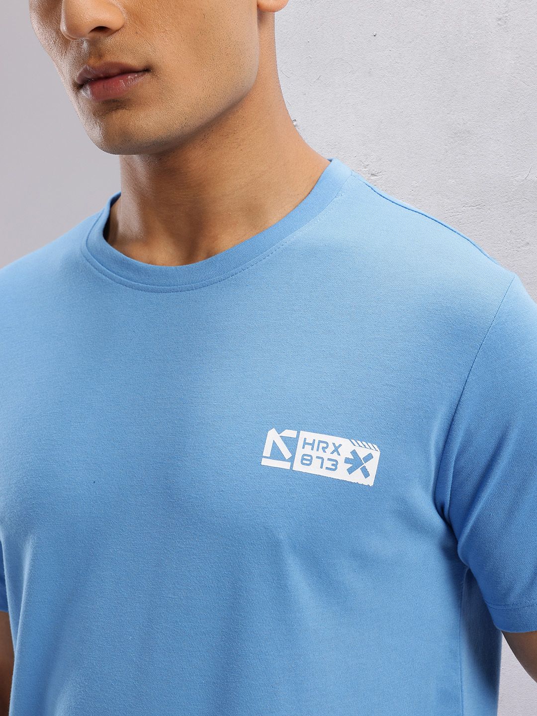HRX by Hrithik Roshan Brand Logo Detail Lifestyle T-shirt