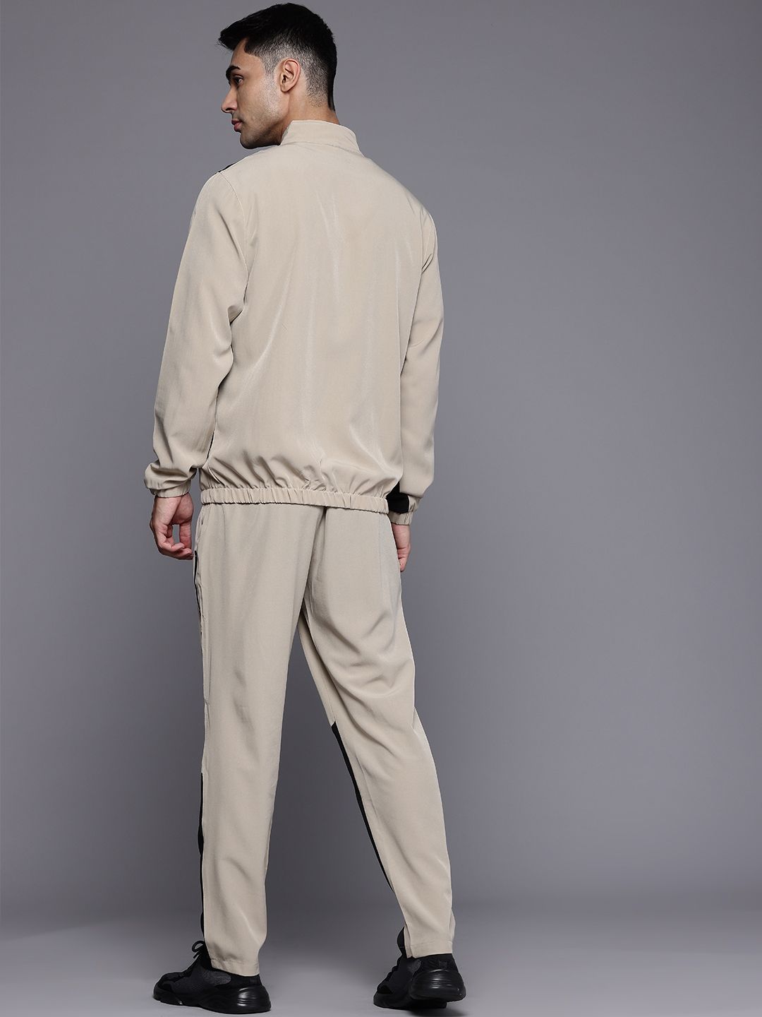 HRX by Hrithik Roshan Rapid-Dry Colourblock Running Tracksuit
