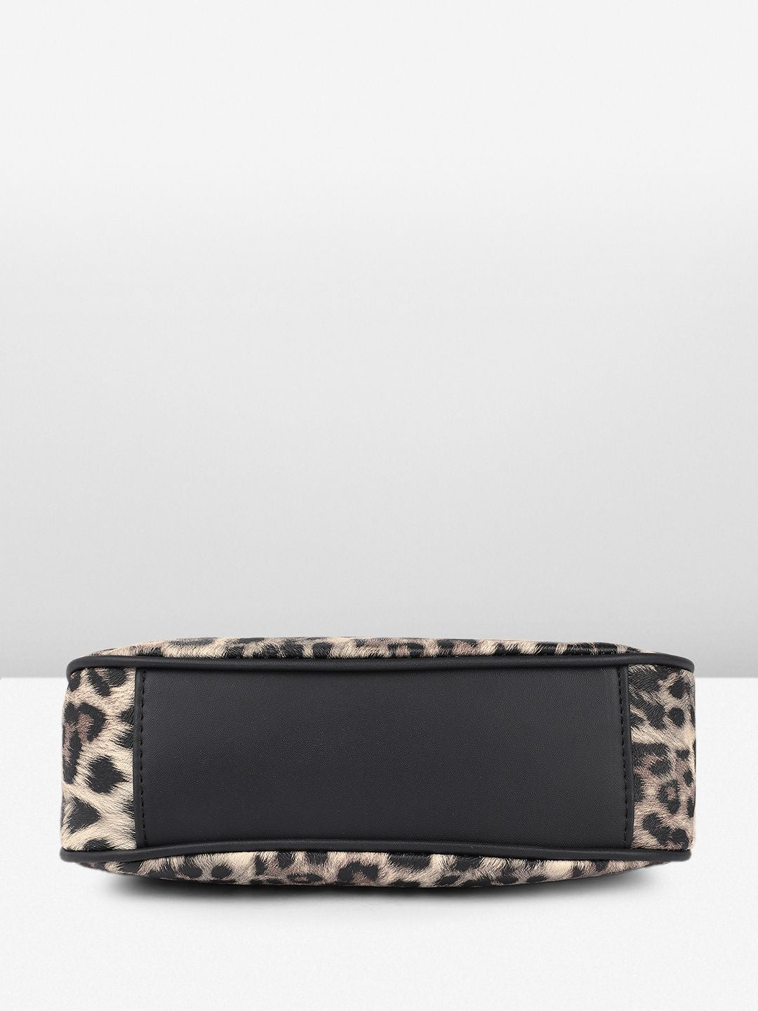 all about you Animal Print Structured Hobo Bag
