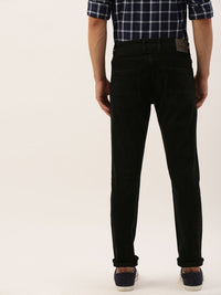 The Indian Garage Co Men Black Slim Fit Mid-Rise Clean Look Jeans