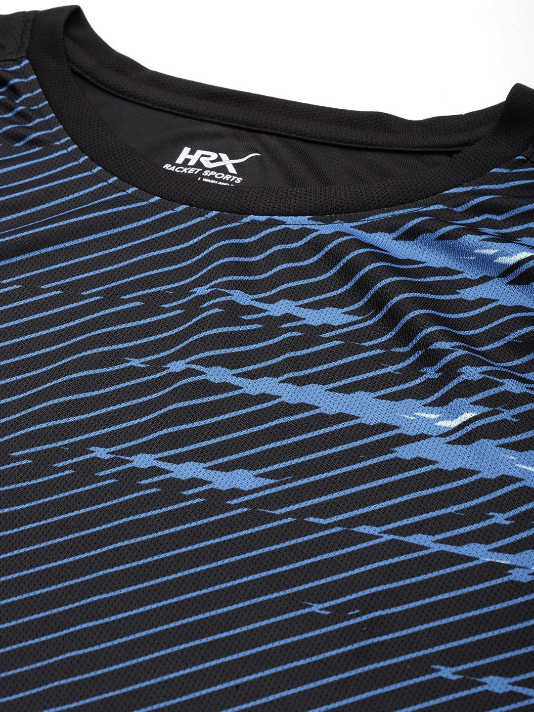 HRX by Hrithik Roshan Men Printed Rapid Dry Racket Sport T-shirt