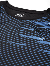 HRX by Hrithik Roshan Men Printed Rapid Dry Racket Sport T-shirt