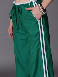 STREET 9 Women Cotton Straight Fit Trousers