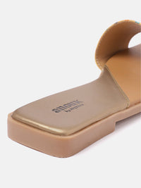 Anouk Women Woven Design Open Toe Flats