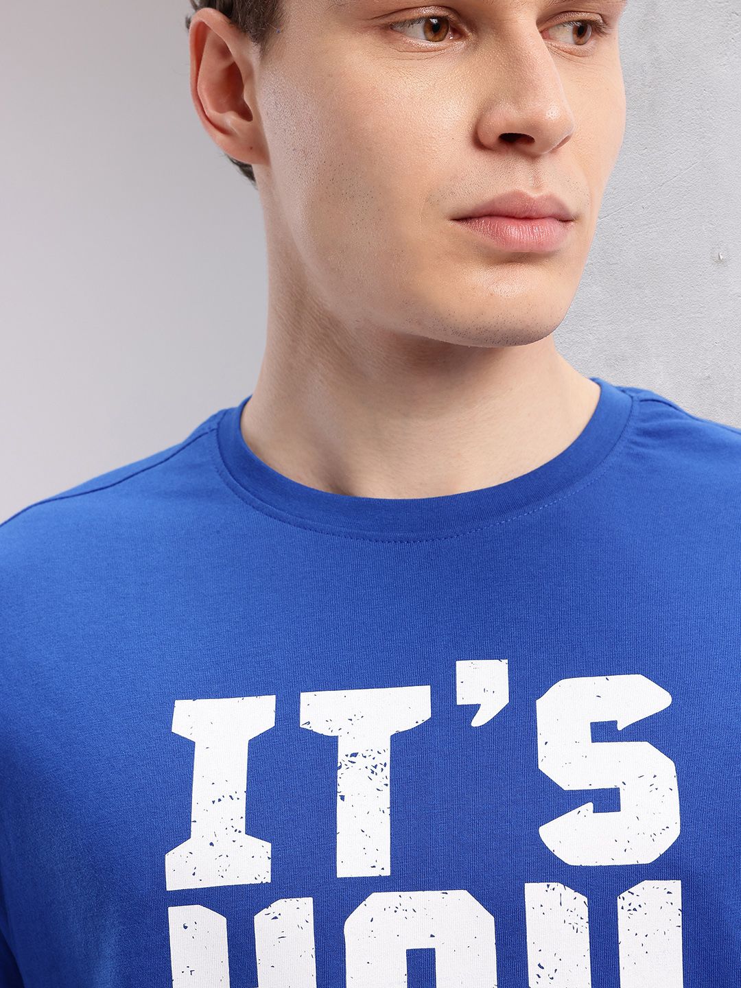 HRX by Hrithik Roshan Typography Printed Training T-shirt