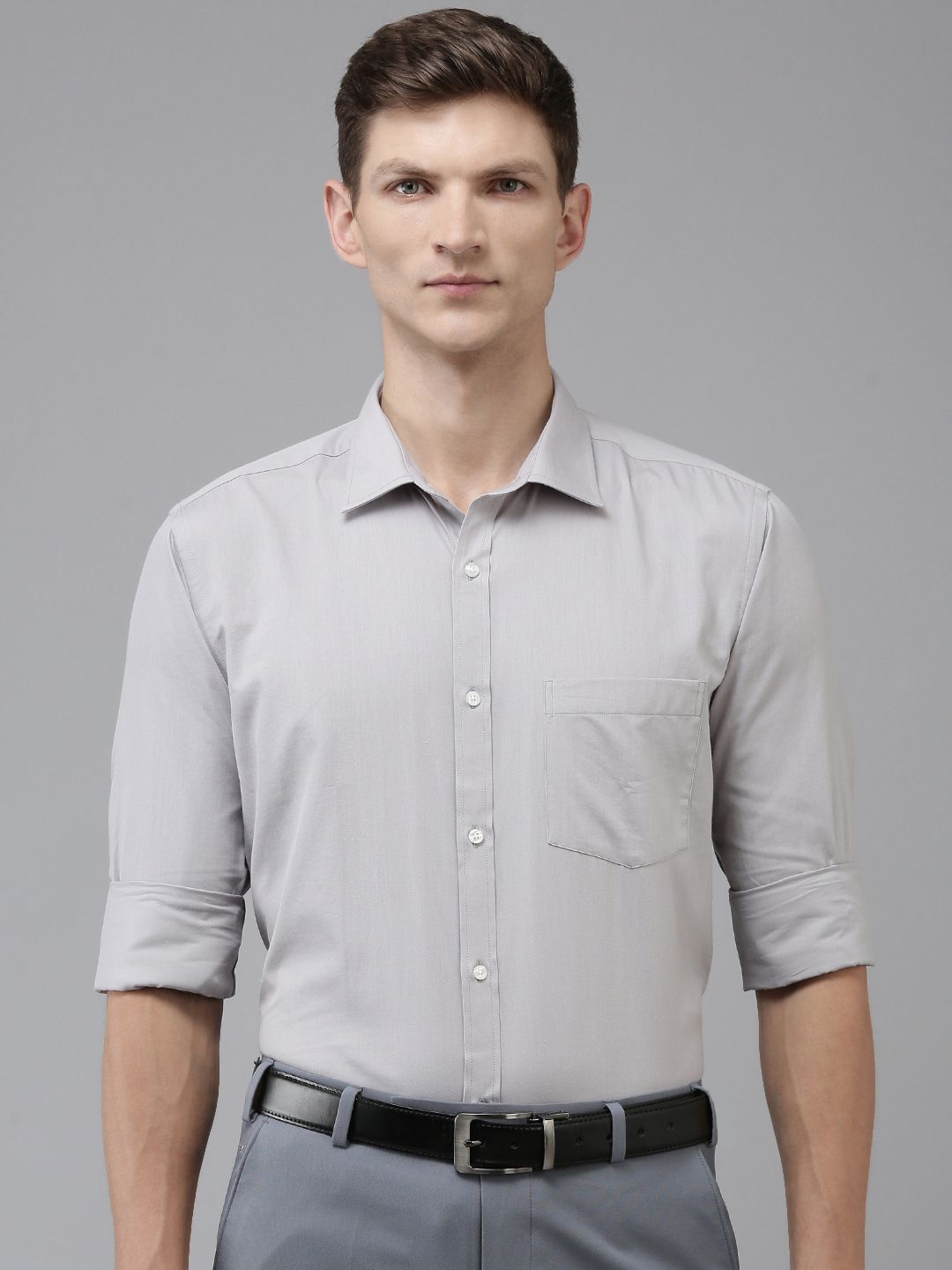 Park Avenue Pure Cotton Slim Fit Opaque Formal Shirt