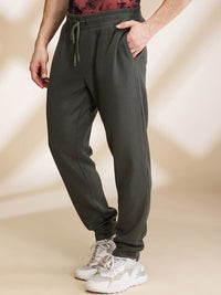 Being Human Men Striped Mid Rise Jogger