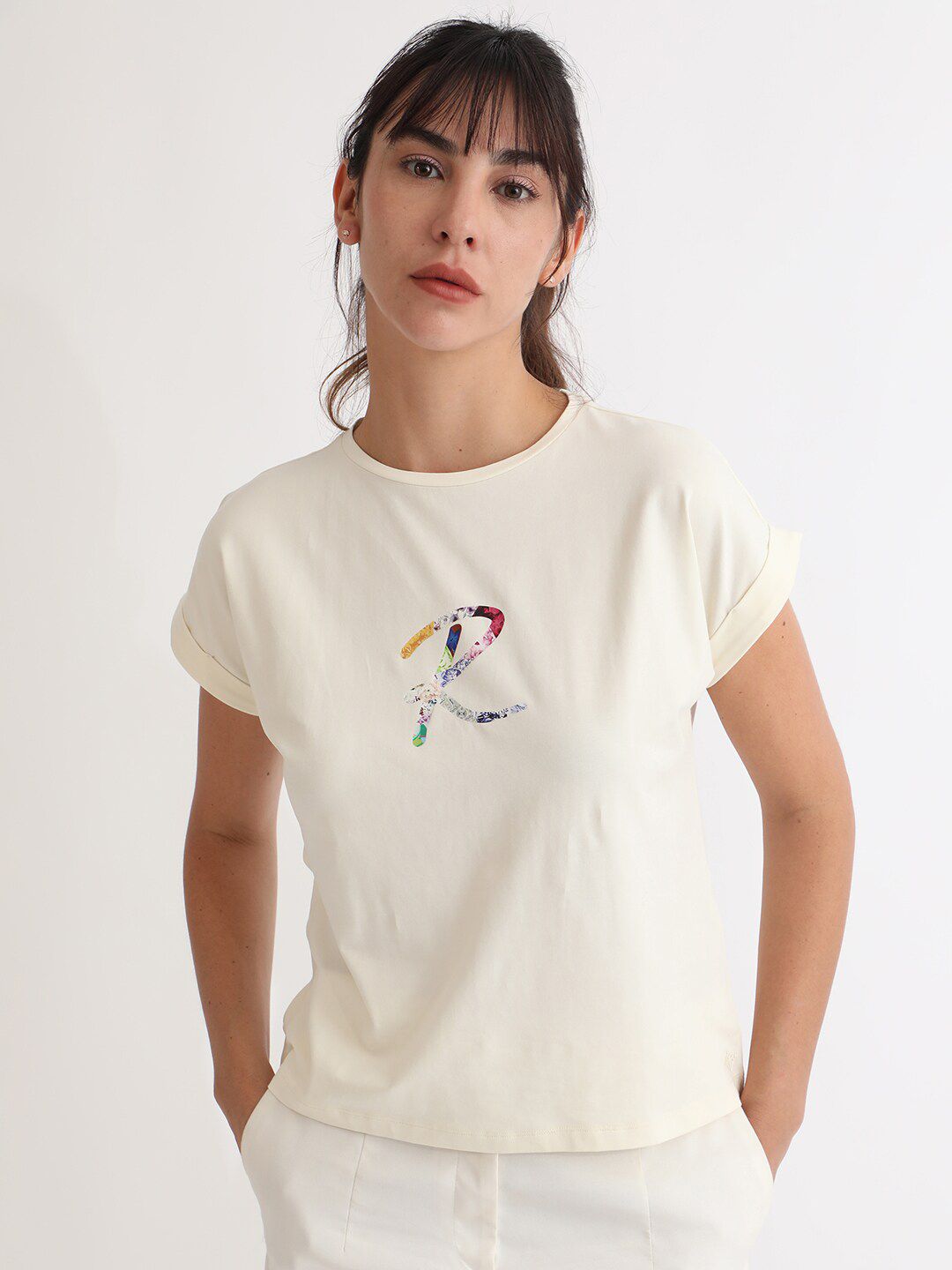 RAREISM Drop Shoulder Relaxed Graphic T-Shirt