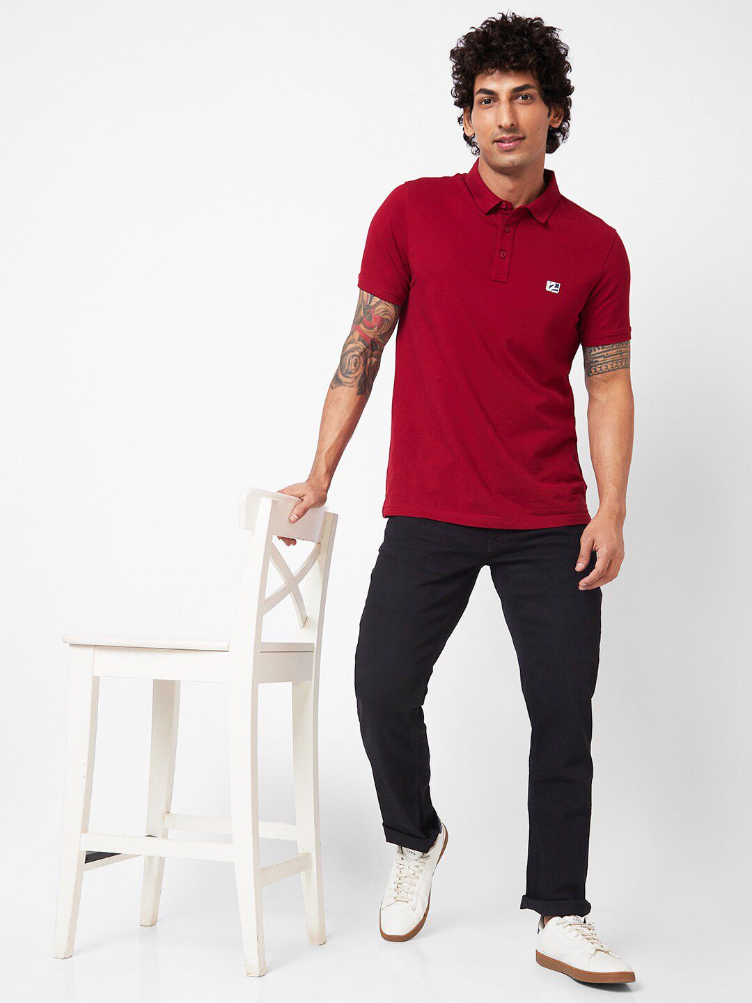 SPYKAR Men Mid Rise Clean look Cotton Jeans