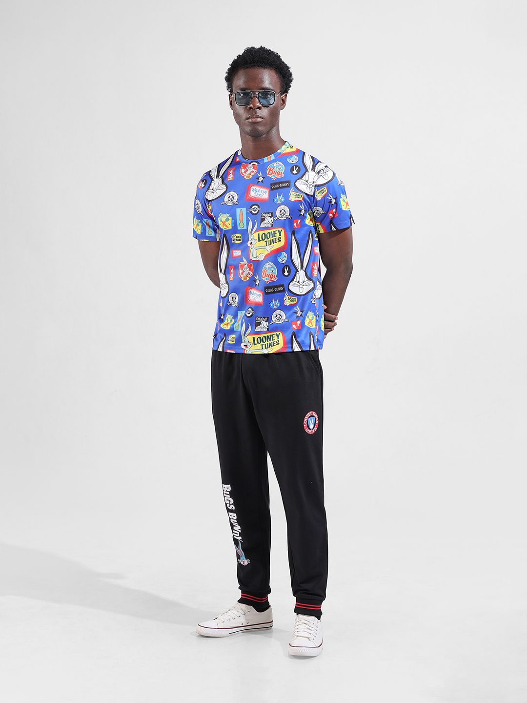 The Indian Garage Co Men Printed Pockets Slim Fit T-shirt