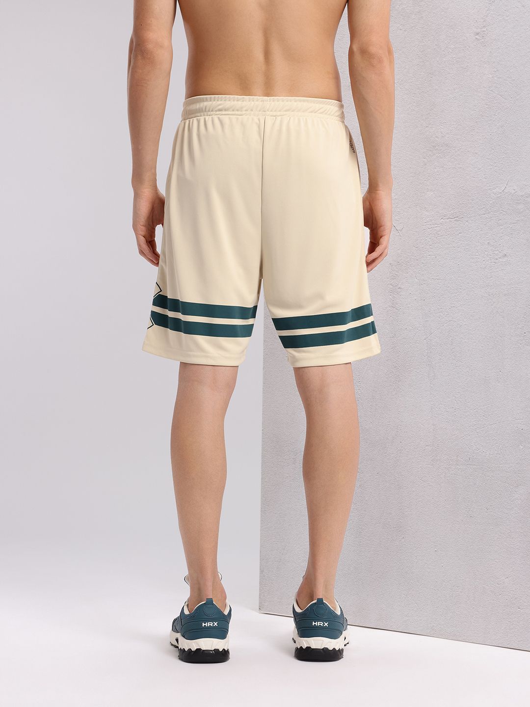 HRX by Hrithik Roshan Men Striped Training Shorts