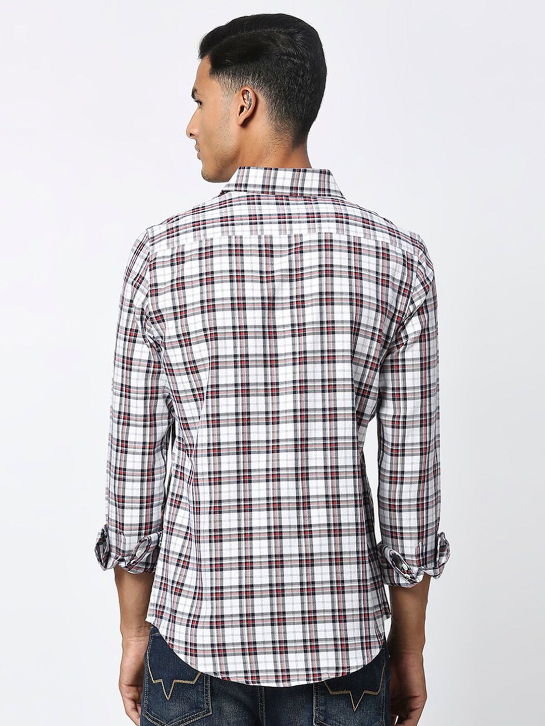 Being Human Slim Fit Cotton Casual Shirt