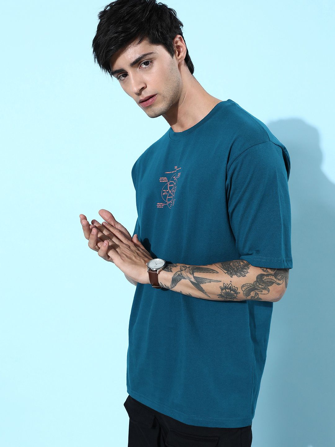 DILLINGER Graphic Printed Oversized T-shirt