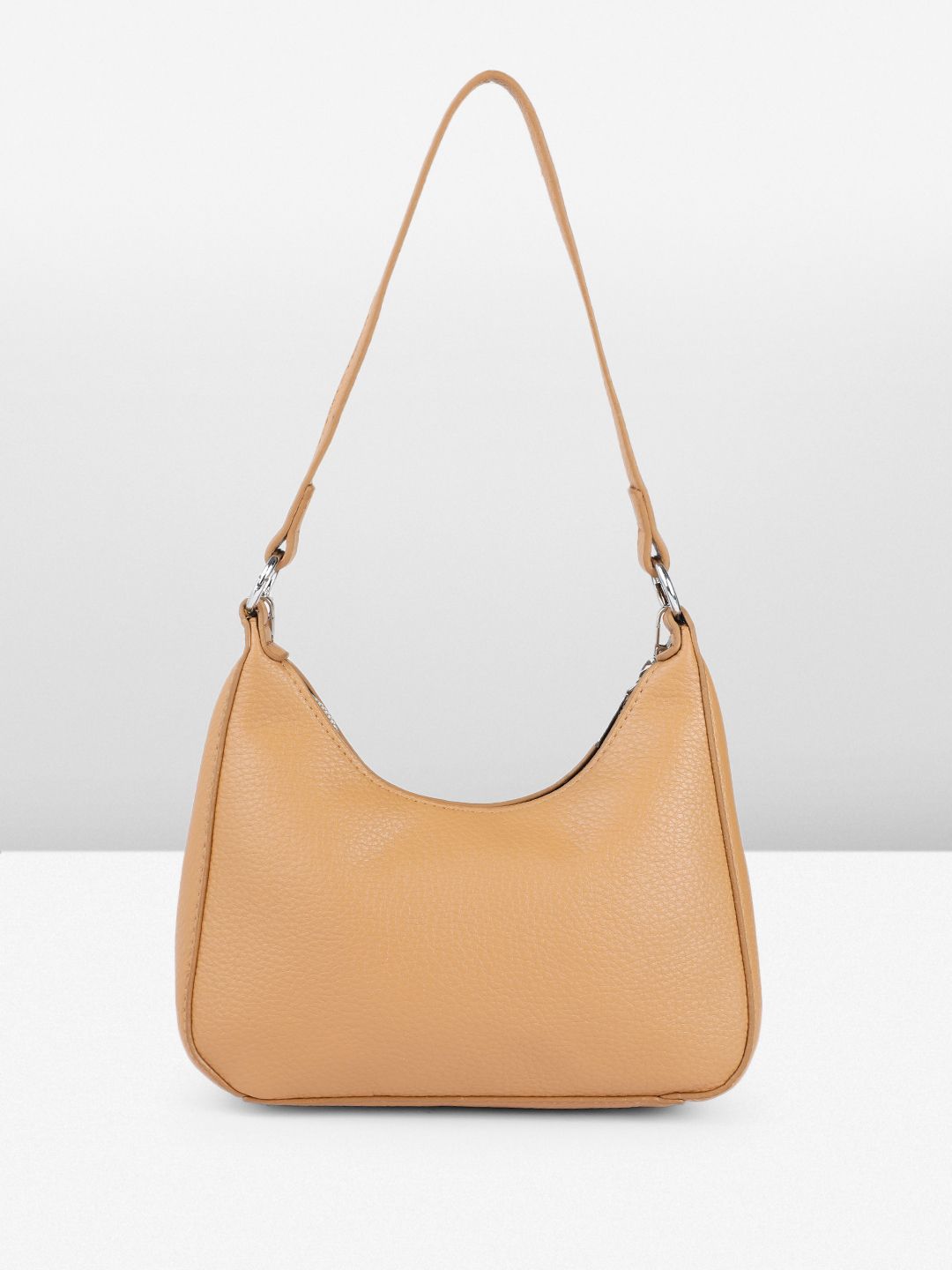 DressBerry Textured Hobo Bag with Stylised Handles