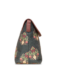 ZOUK Ethnic Motifs Printed Swagger Sling Bag