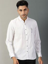 Thomas Scott Typography Printed Classic Regular Fit Casual Shirt