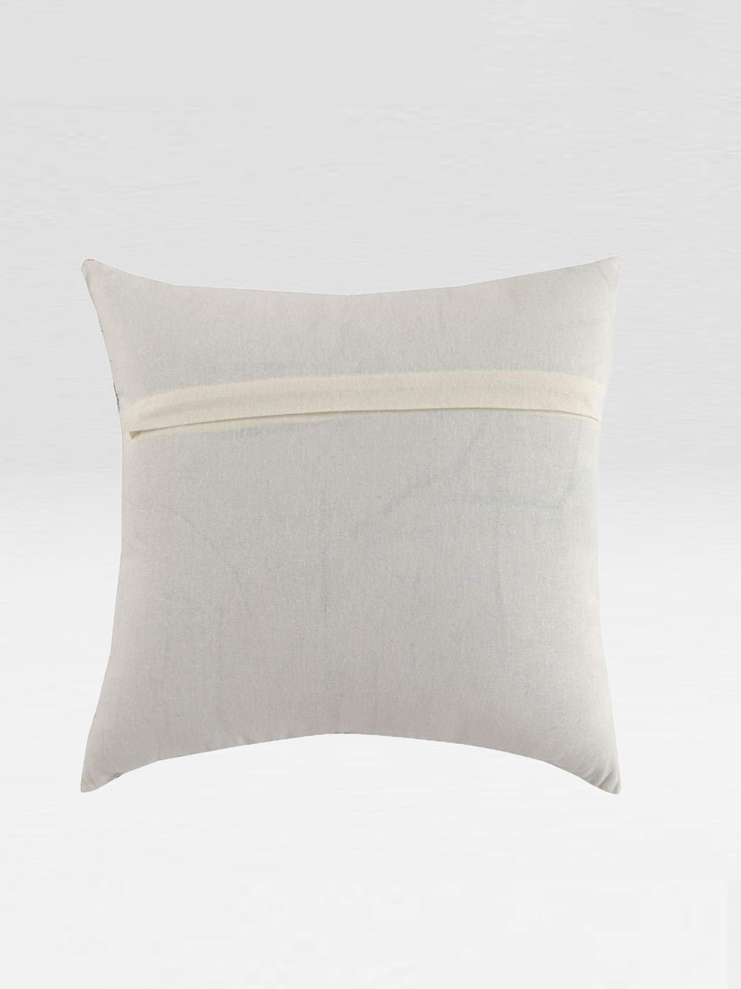 STITCHNEST Blue & Mustard Set of 5 Ethnic Motifs Square Cushion Covers