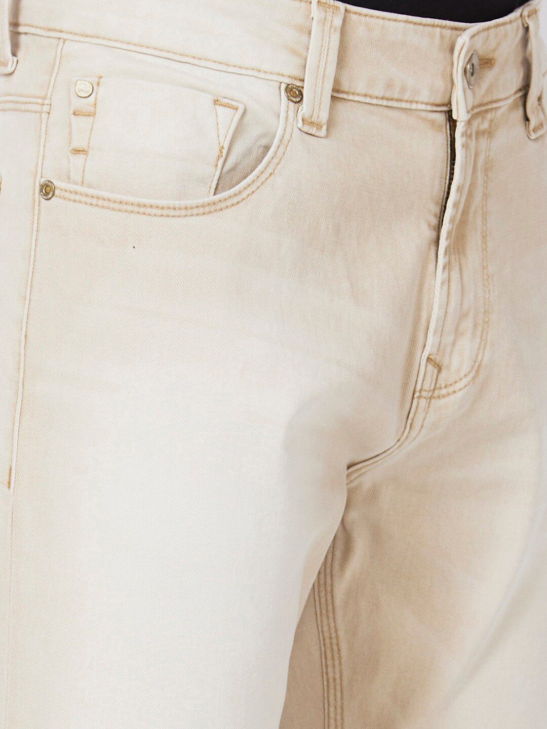 SPYKAR Men Clean Look Slim Fit Narrow Light Fade Low-Rise Stretchable Jeans