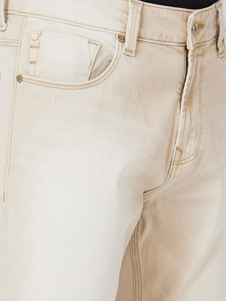 SPYKAR Men Clean Look Slim Fit Narrow Light Fade Low-Rise Stretchable Jeans