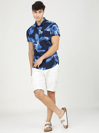 Lelaki Highlander Slim Fit Printed Shirt