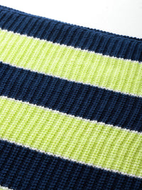 DressBerry Boat Neck Striped Knitted Pullover