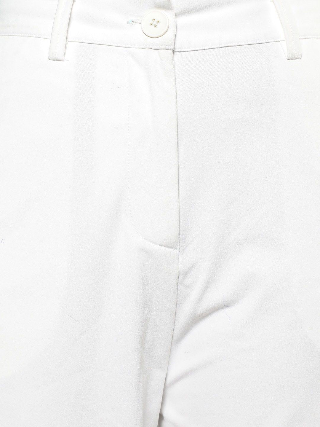 Campus Sutra Women Relaxed Loose Fit Easy Wash Cargos Trousers