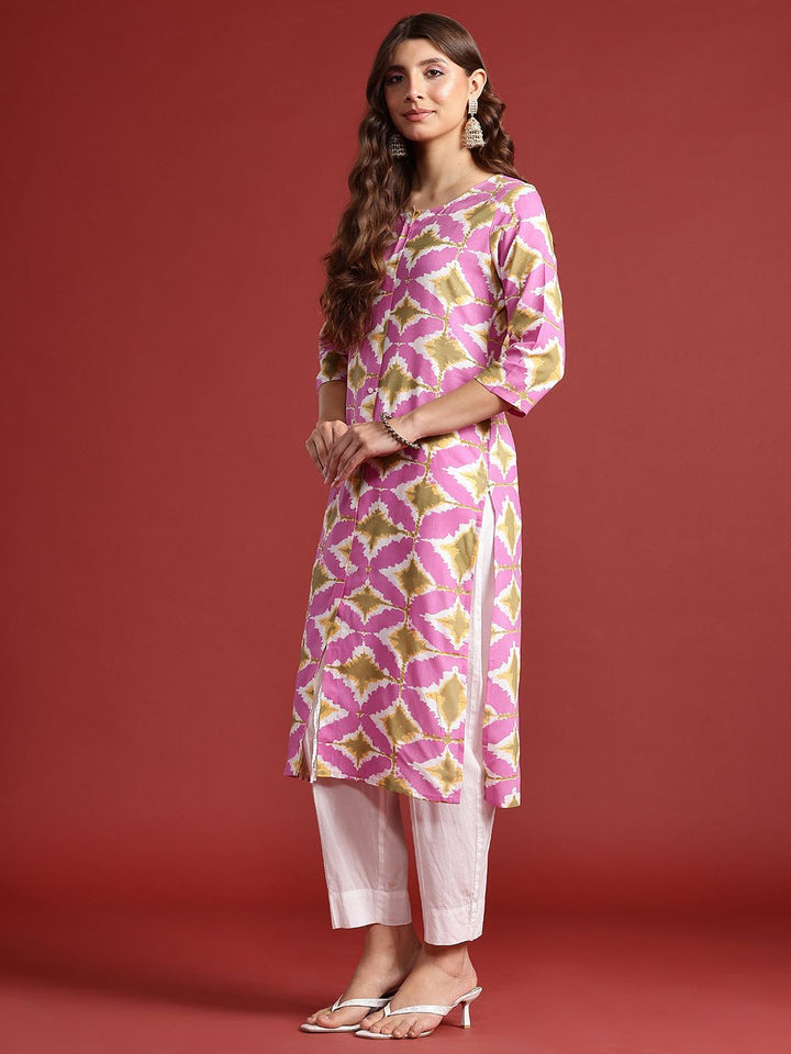 Anouk Geometric Printed Kurta