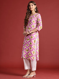 Anouk Geometric Printed Kurta