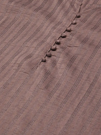 KALINI Striped Straight Kurta with Trousers