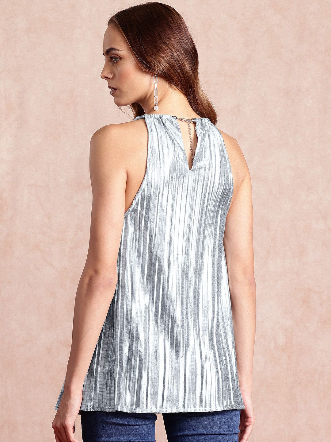 all about you Accordion Pleated Top
