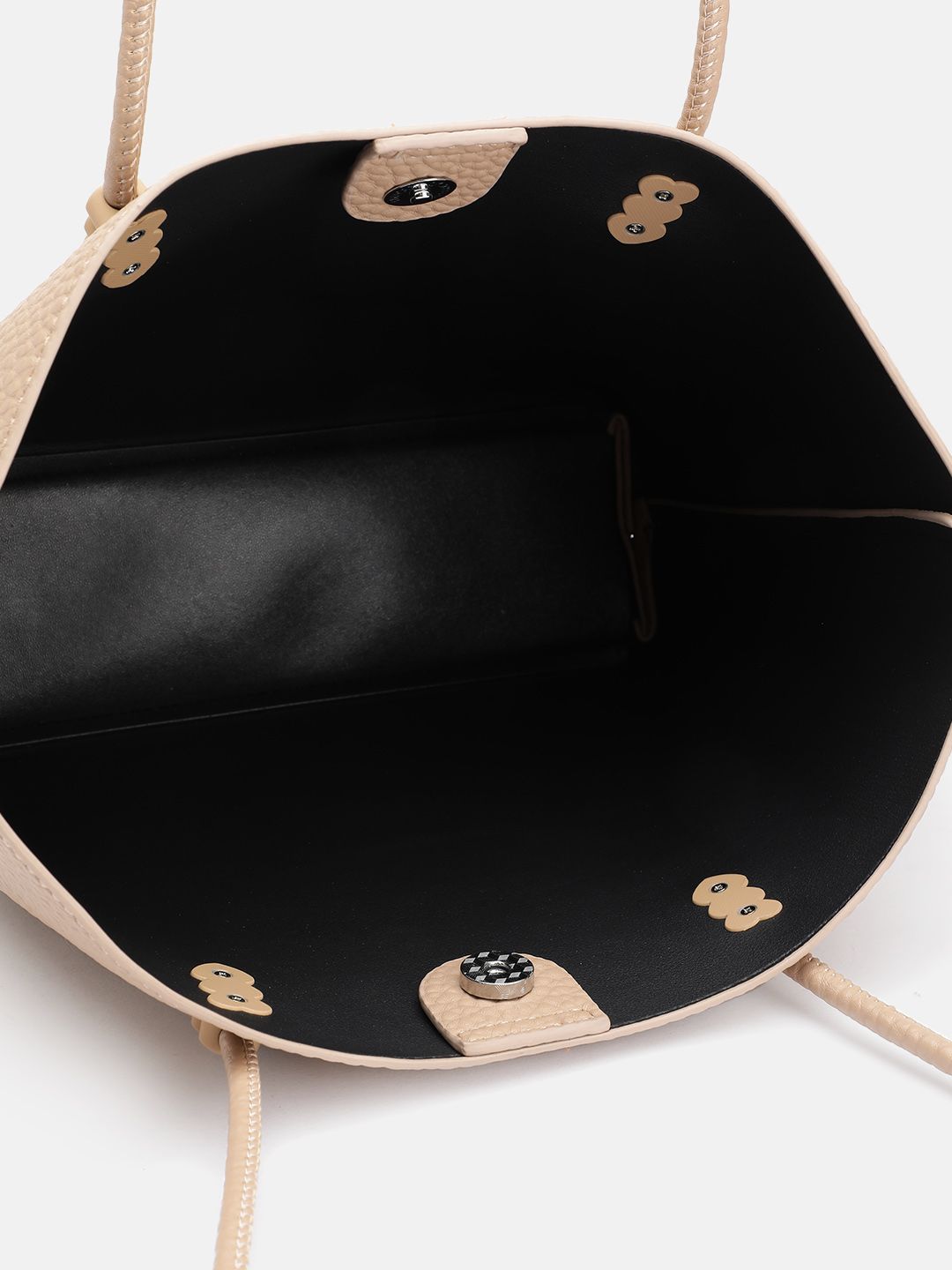 DressBerry Structured Shoulder Bag with Pouch