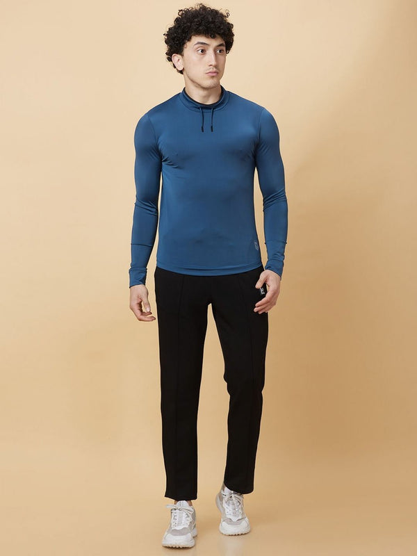 Being Human Men Henley Neck Pockets T-shirt