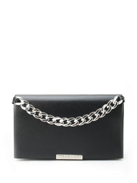 Lino Perros Purse Clutch with Link Chain Detail