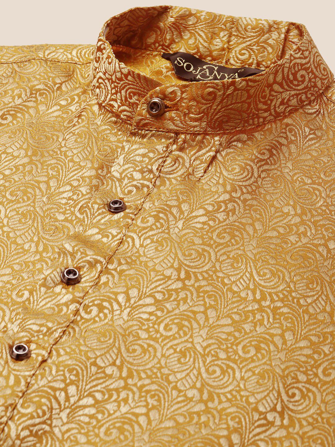 SOJANYA Motif Etnik Tenunan Rekaan Kurta Biasa Dengan Piyama