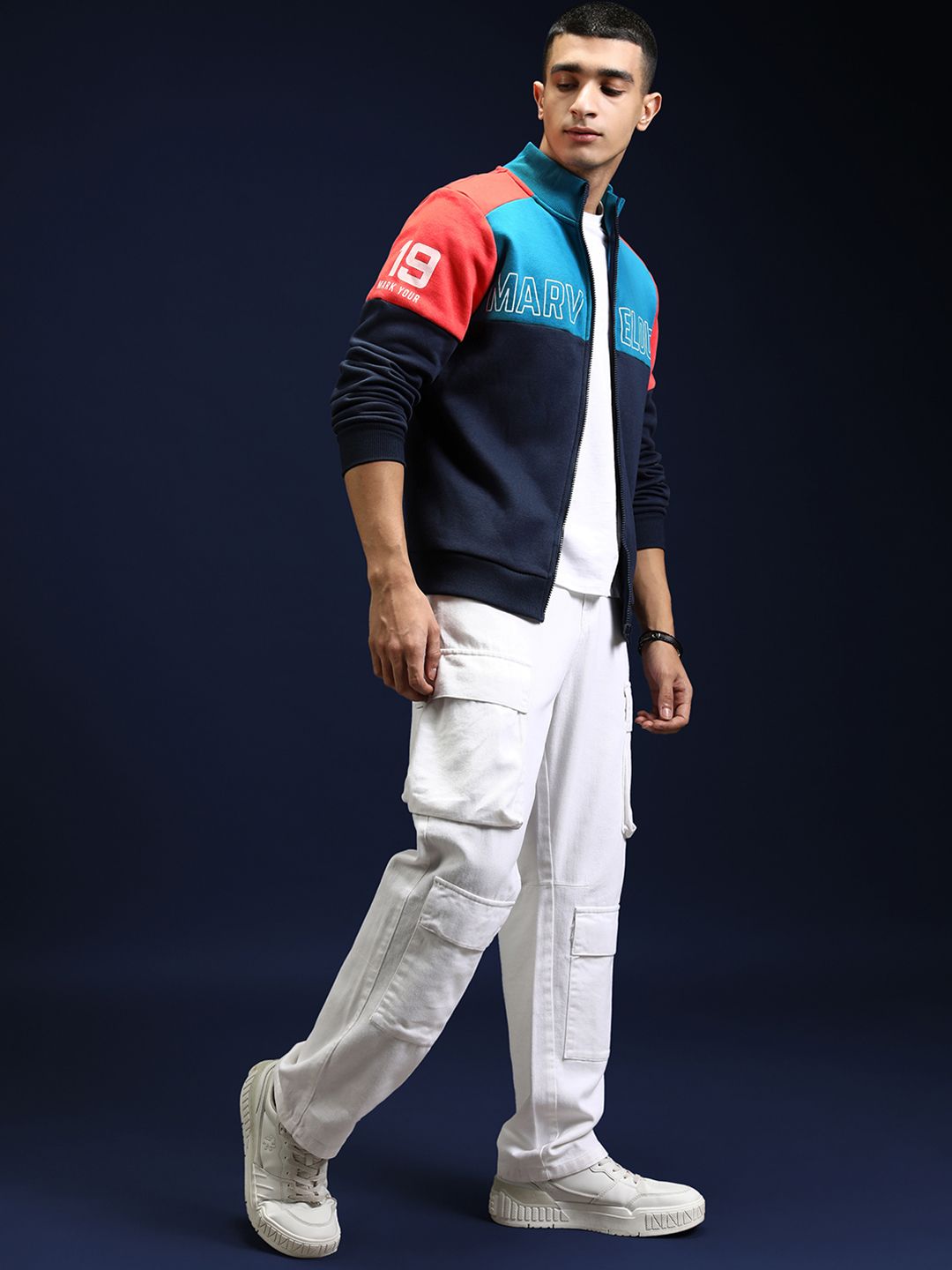 HIGHLANDER Men Printed Hooded Sweatshirt