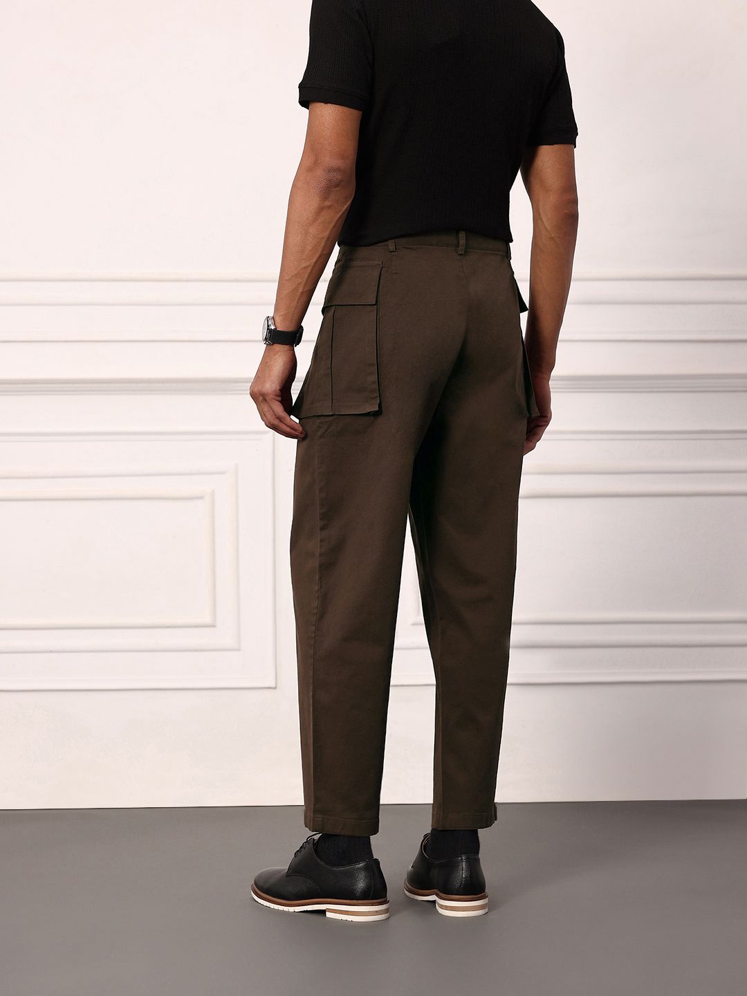 Mr Bowerbird Men Cargo-Style Trousers