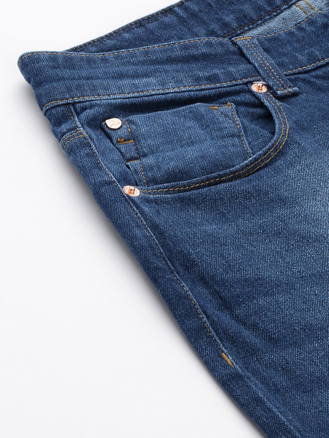 SPYKAR Men Super Skinny Fit Low-Rise Heavy Fade Stretchable Jeans